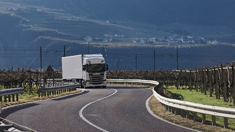 Camion gaz Scania  