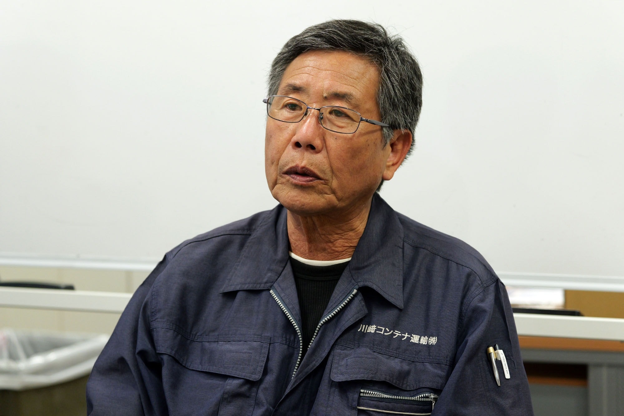 川﨑コンテナ運輸株式会社 代表取締役　川﨑 至公氏