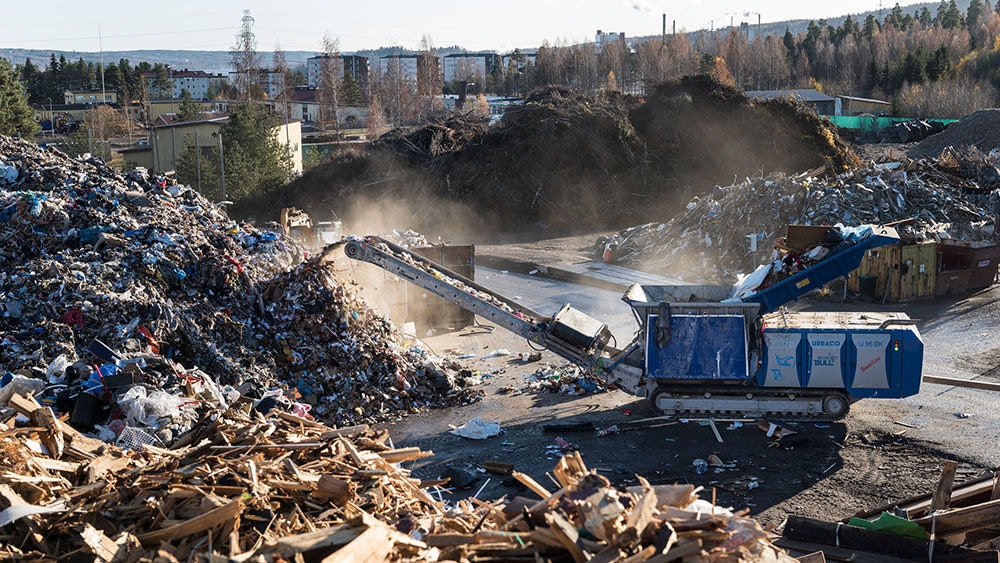 Průmyslové motory pro zpracování a recyklaci materiálu