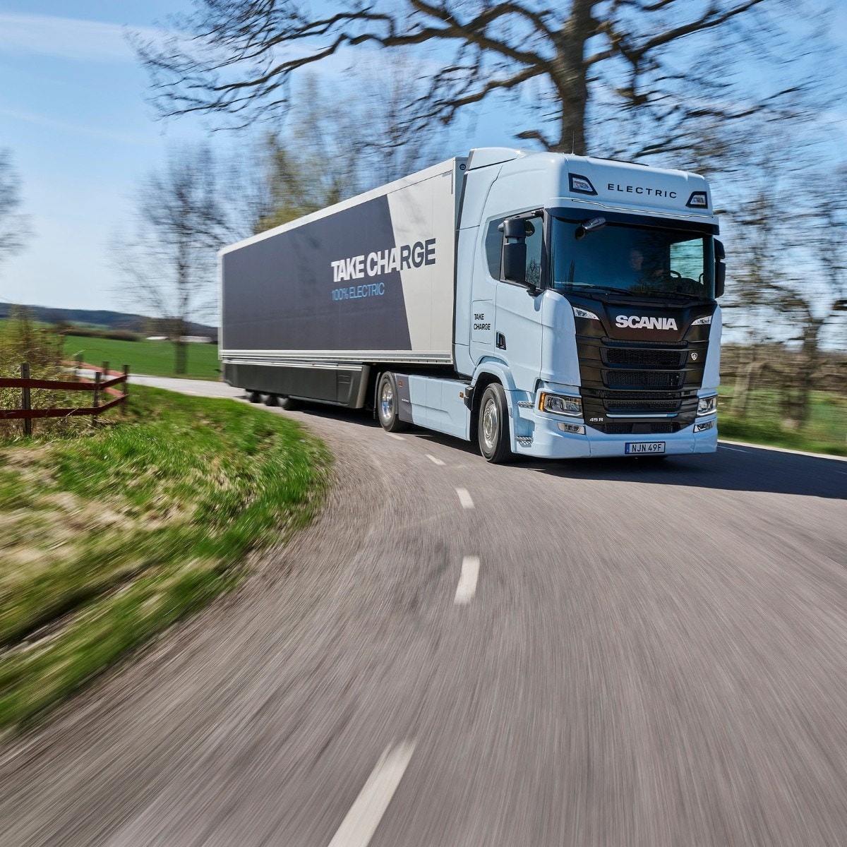 Scania 45 R Elektro Lkw