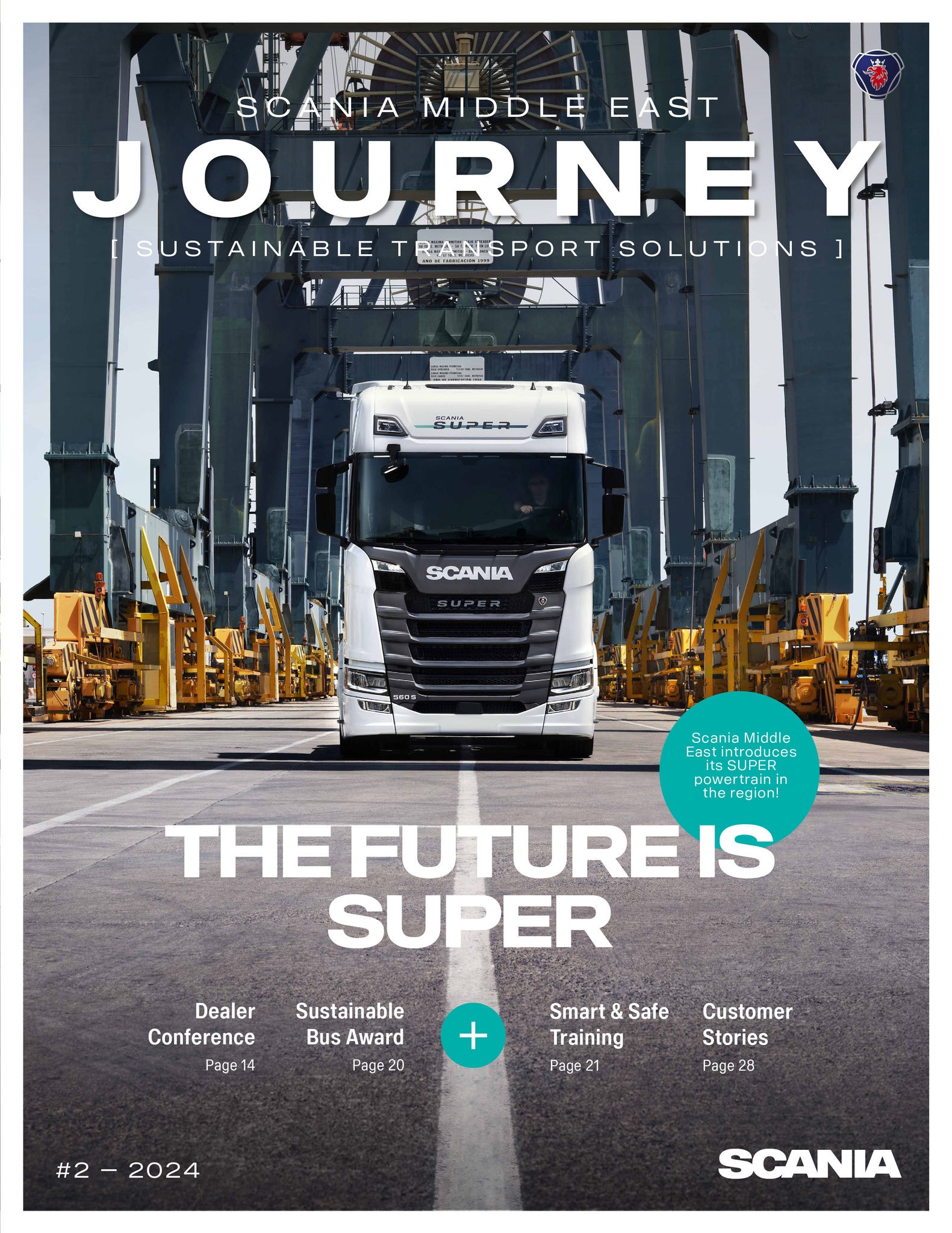 Scania Middle East - Customer Magazine, JOURNEY for 2H of 2024