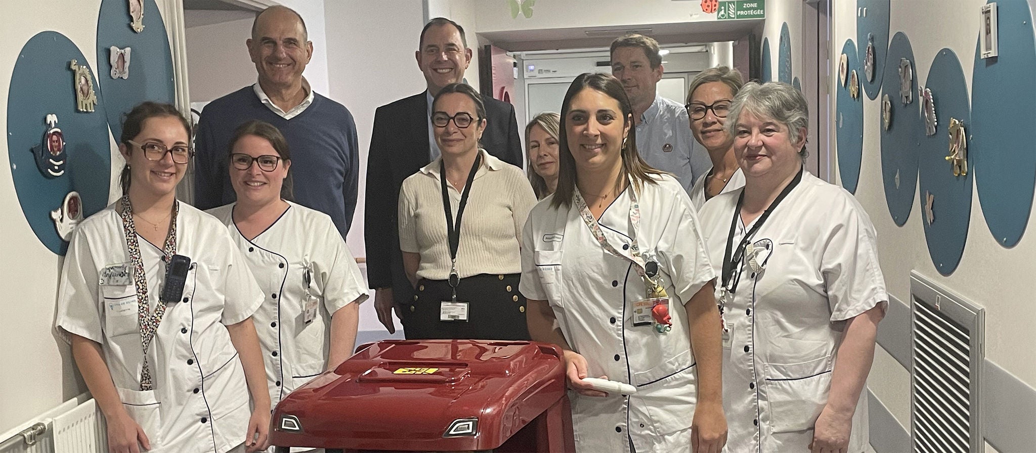 Scania adoucit le quotidien des jeunes patients avec l’opération « Un camion pour des sourires »
