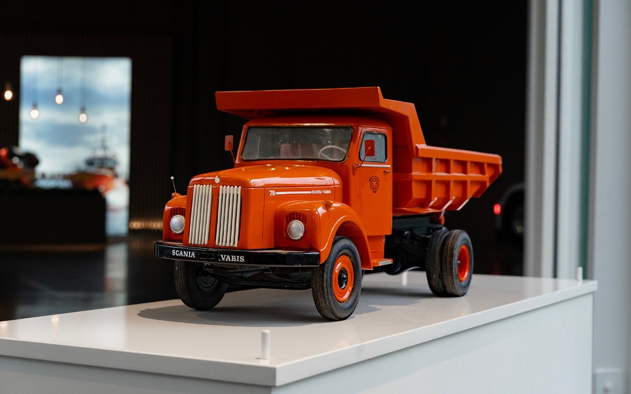 Dumpermodellen Scania DL75 