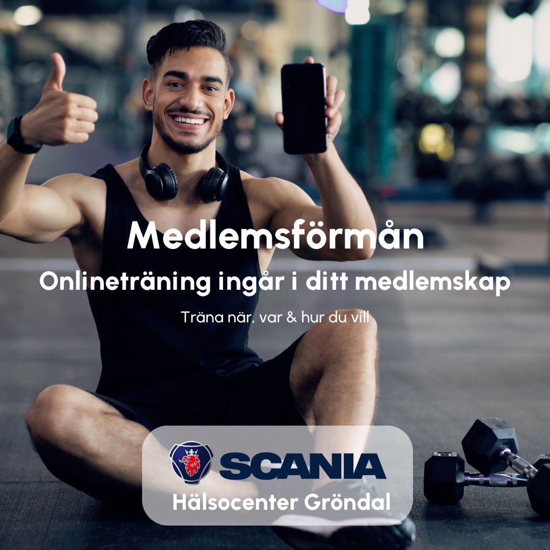 Digital träning medlemsförmån för Scania anställda 