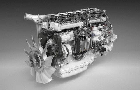 Scania 130 years montage