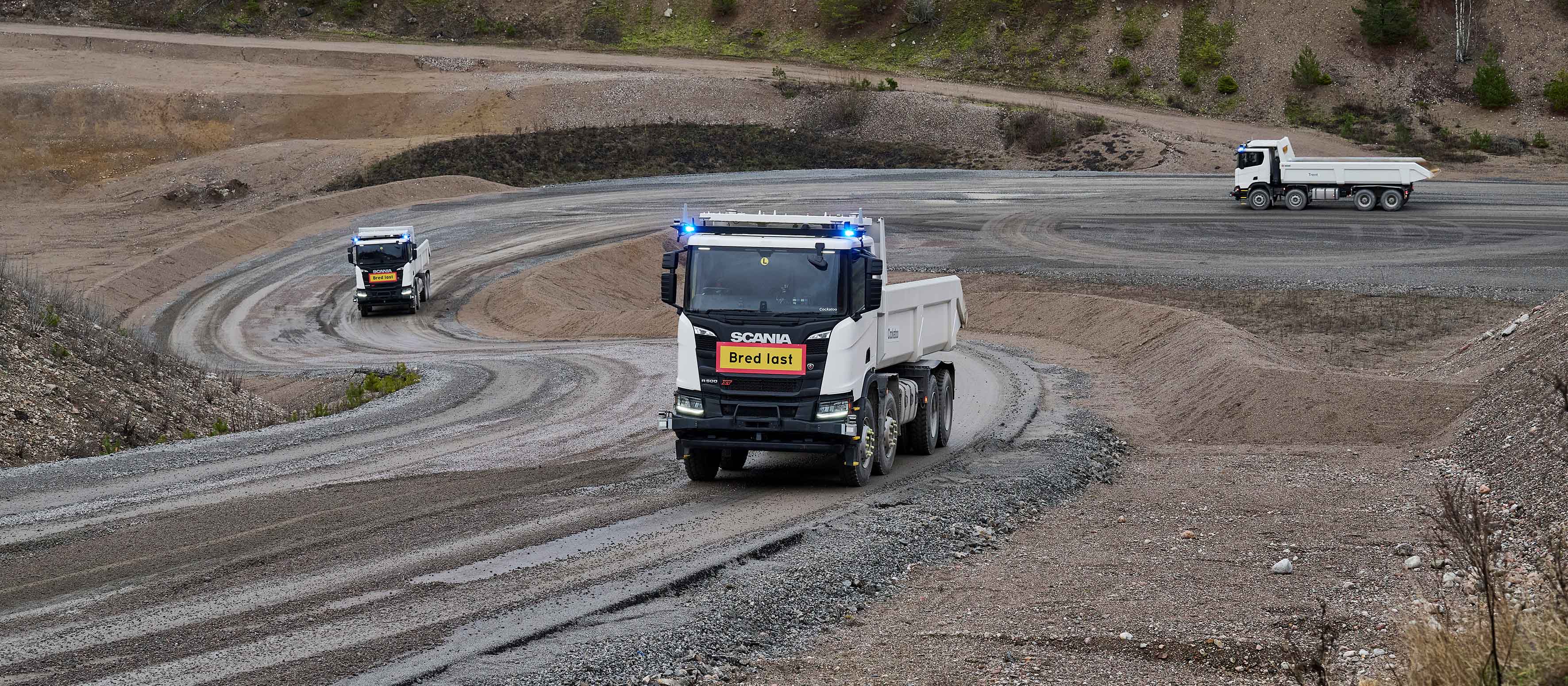 Scania autonomous test track