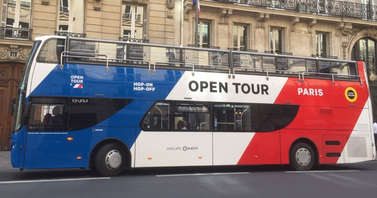 Logisk Korrespondent Kæreste See Paris on the world's first open-top gas bus | Scania Group