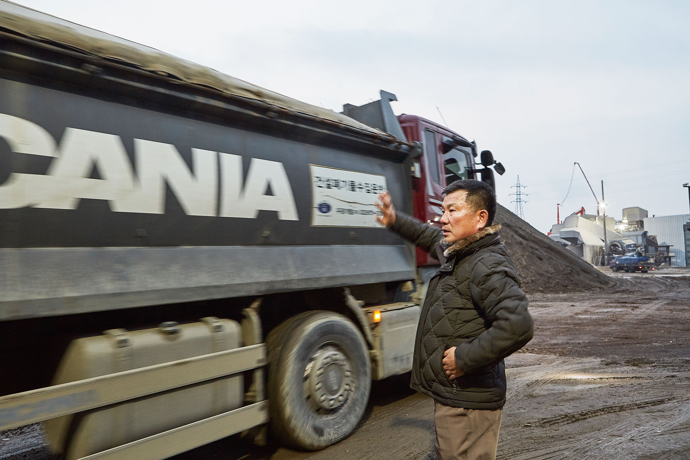 Scania Heavy Tippers Popular Among Drivers In South Korea