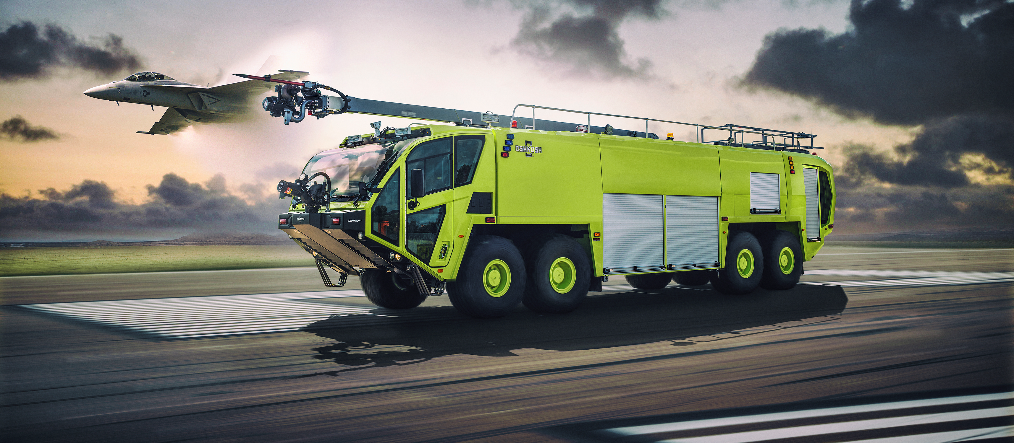 Аэродромный пожарный автомобиль Oshkosh