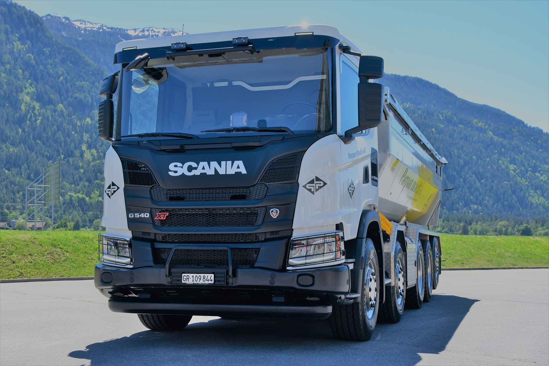 nouveaux vehicules pour parpan transport ag scania suisse