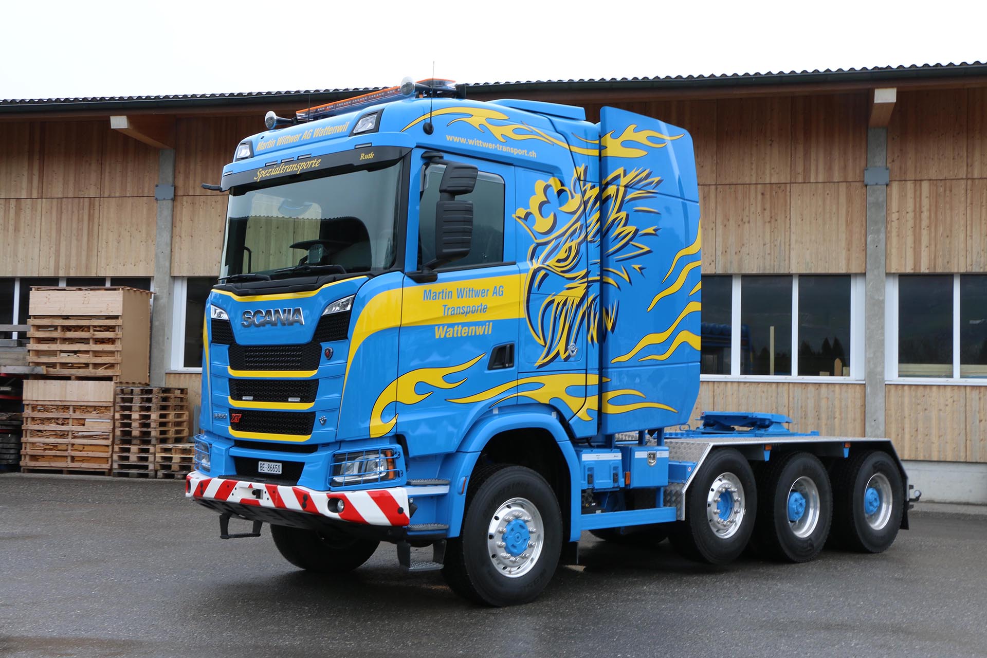Schwerlast-Sattelzugmaschine | Scania Schweiz