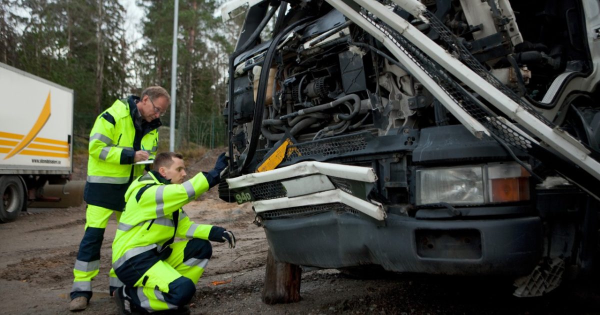 Unfallschaden Und Reparaturmanagement Scania Schweiz