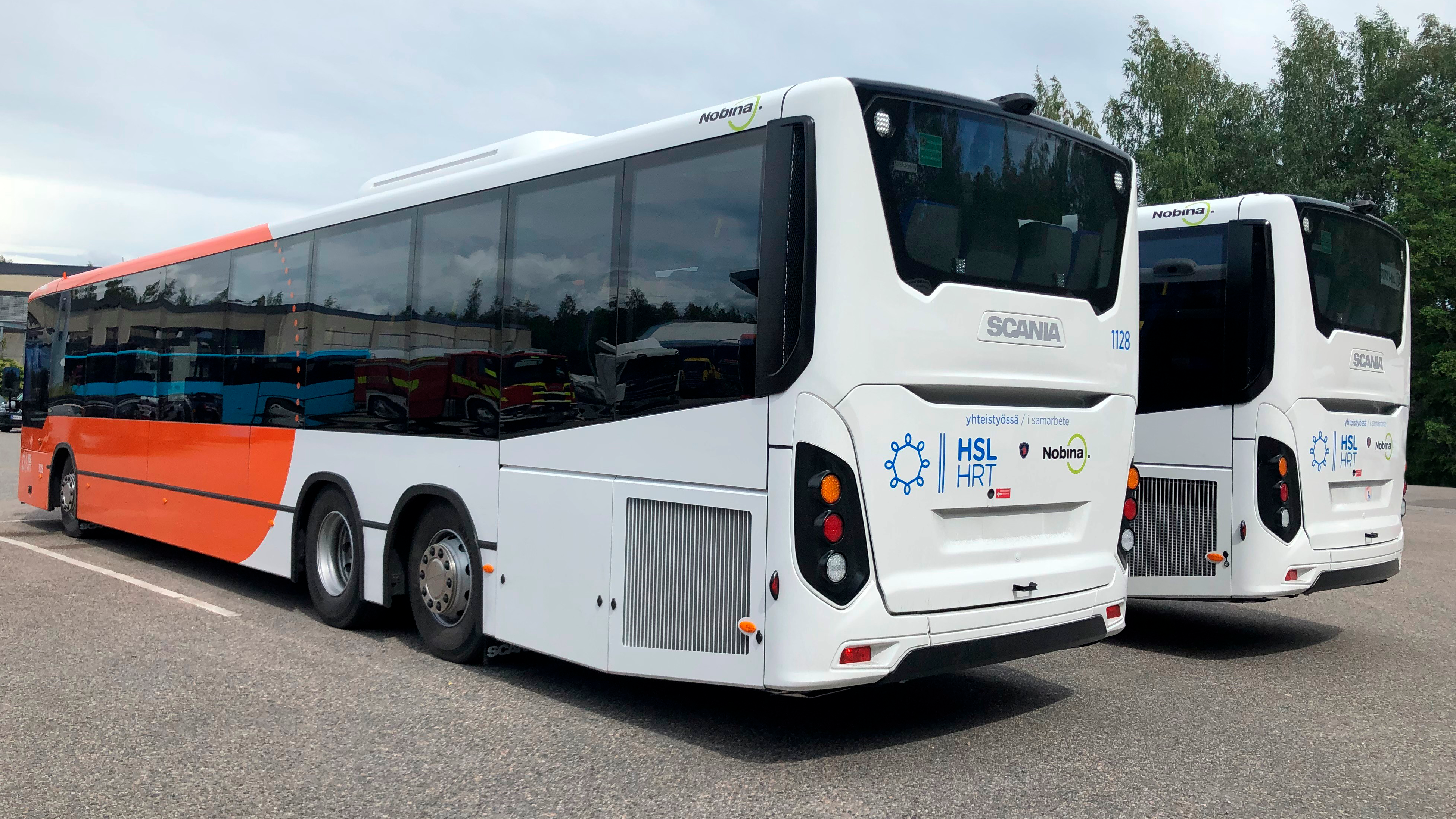 Nobinalle Melkein Sata Uutta Bussia Scania Suomi