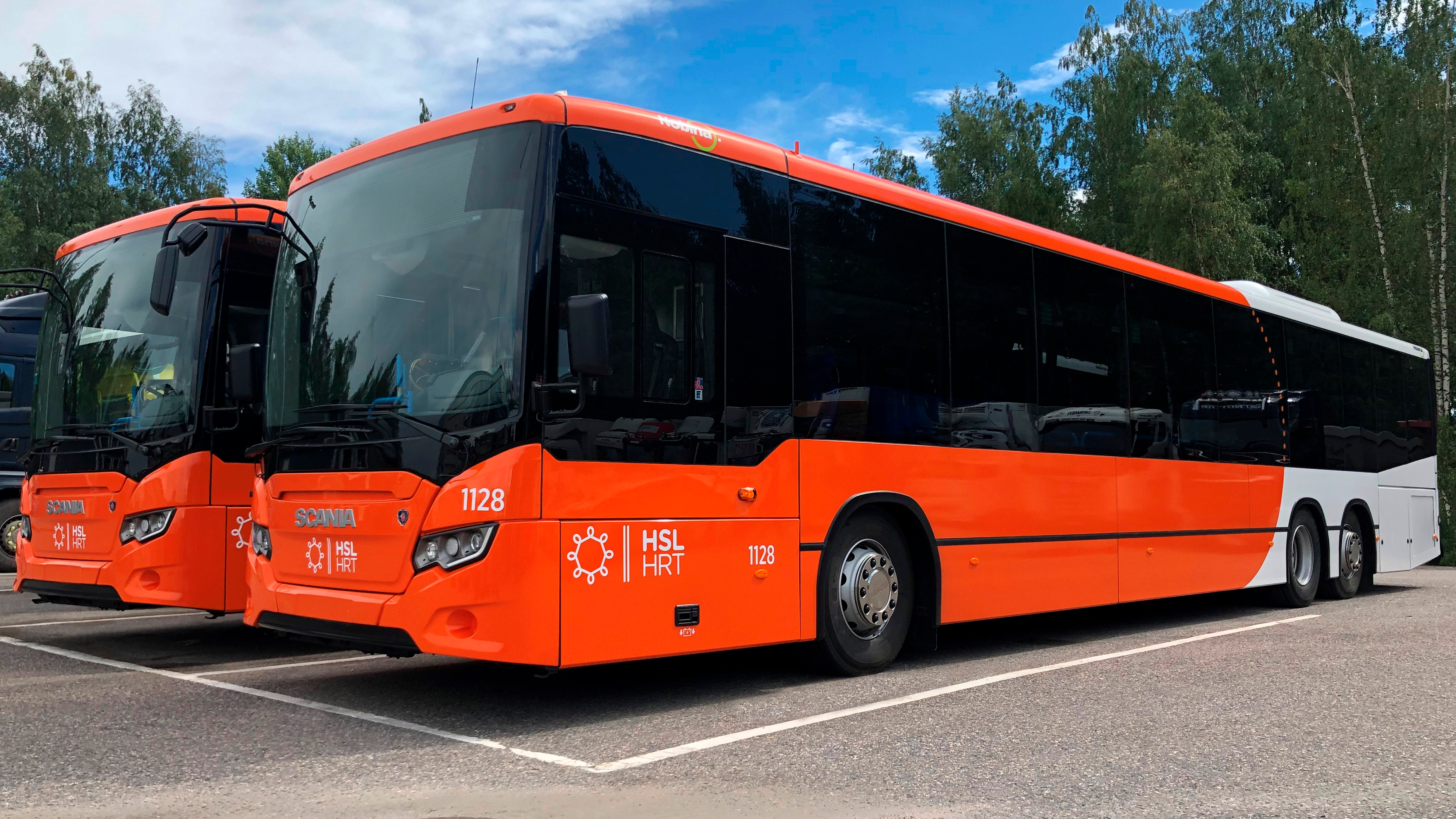 Nobinalle Melkein Sata Uutta Bussia Scania Suomi
