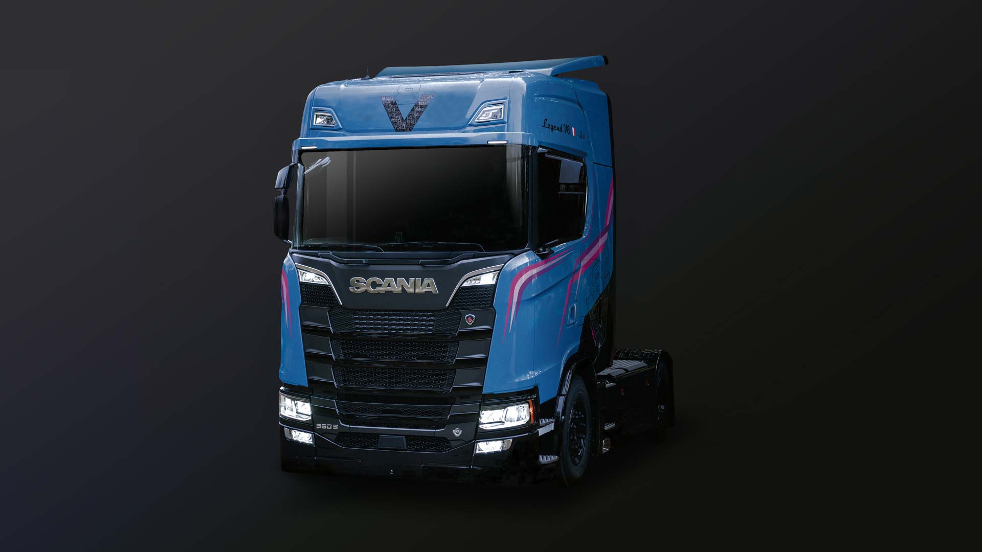 Scania Legend V8 : série limitée Scania V8 Scania Legend V8 : série limitée Scania V8