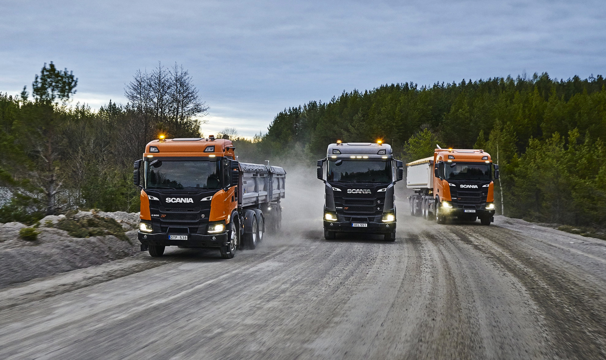 Ritorna il tour che porta i veicoli cava cantiere di Scania direttamente da te Ritorna il tour che porta i veicoli cava cantiere di Scania direttamente da te