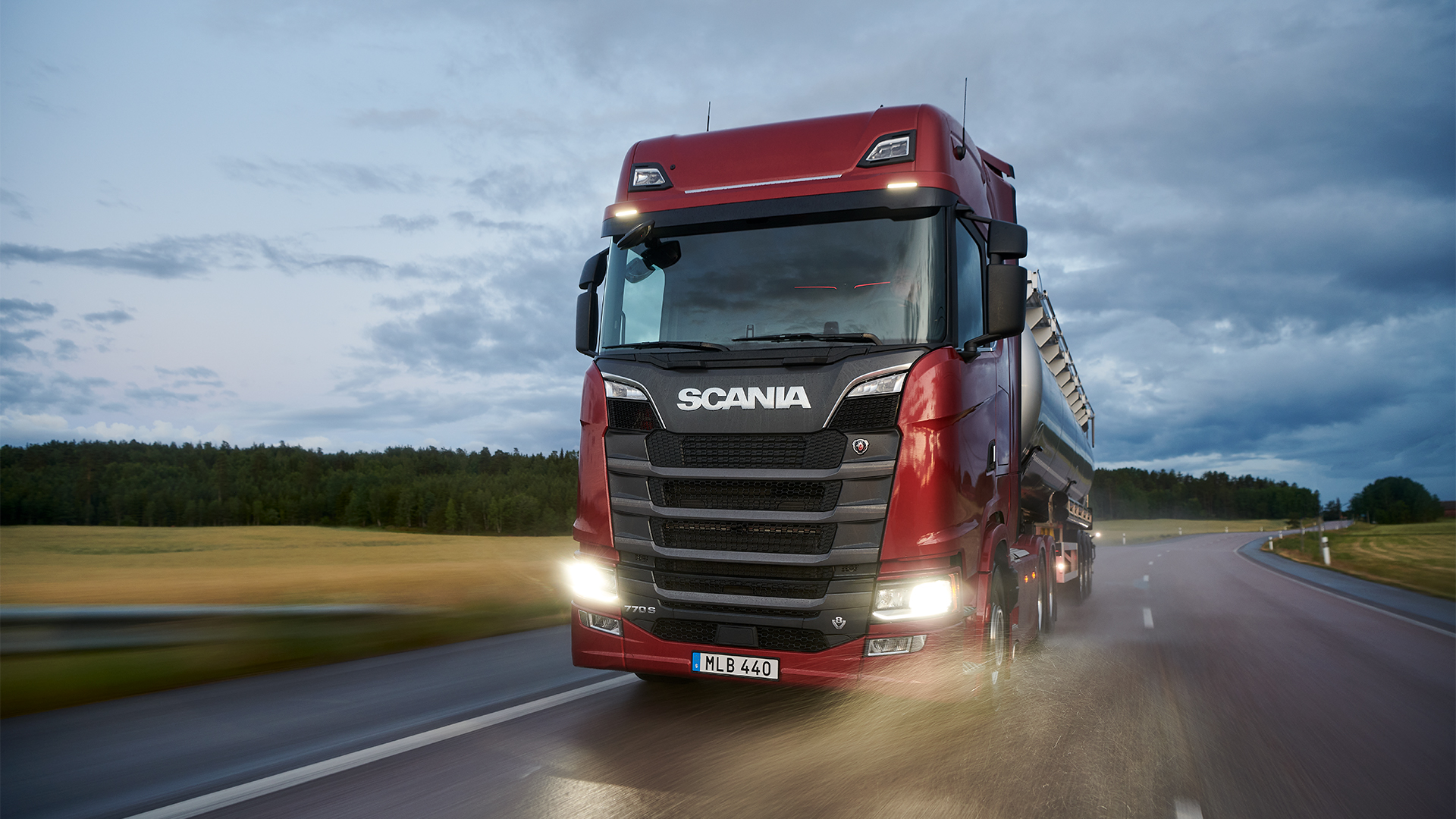 Scania v8 Speed