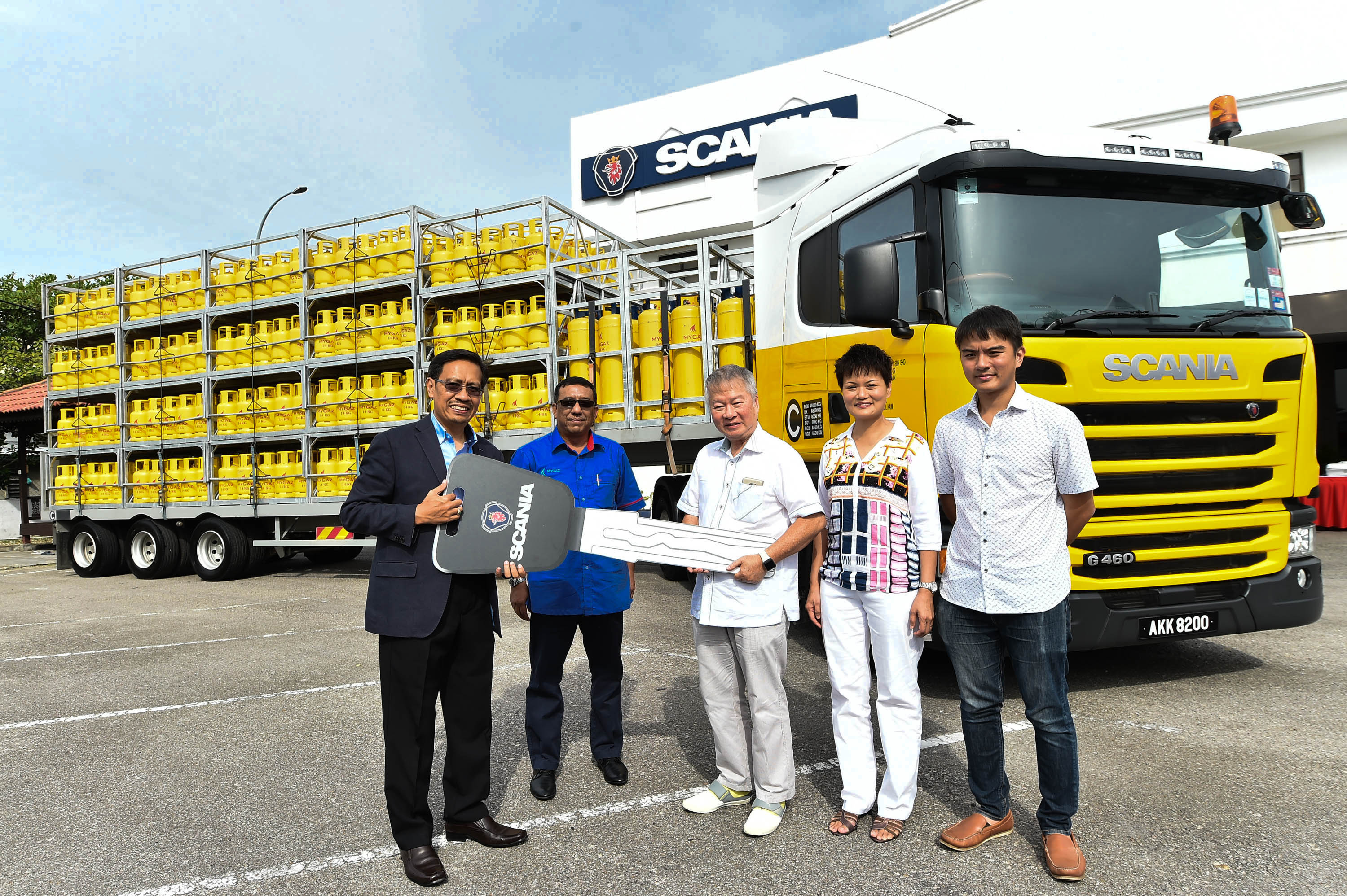 Heng Seng Takes Mygaz Kelantan Distributorship With New Scania Truck Scania Malaysia