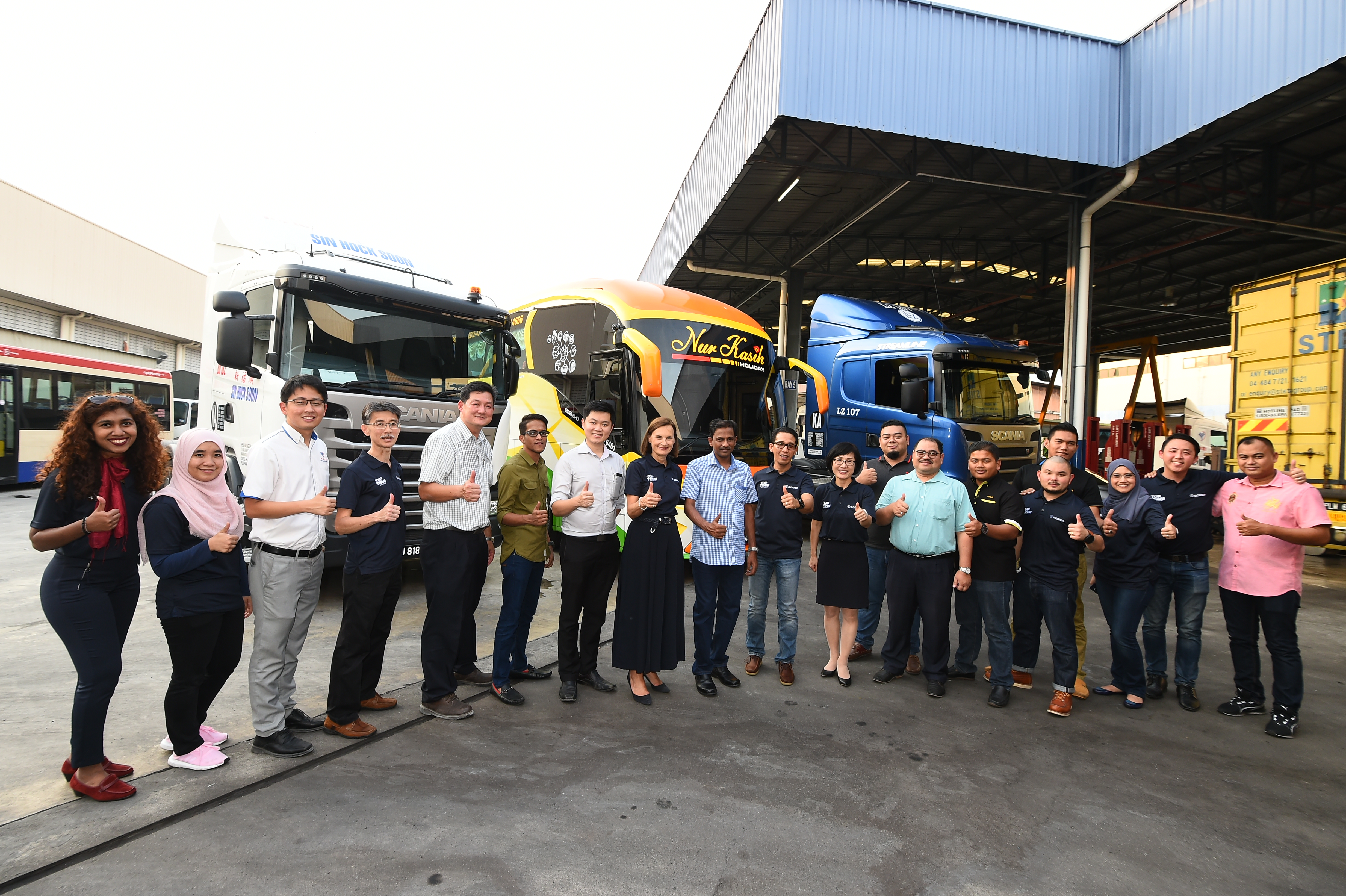Scania Family Continues To Expand Up North Scania Malaysia