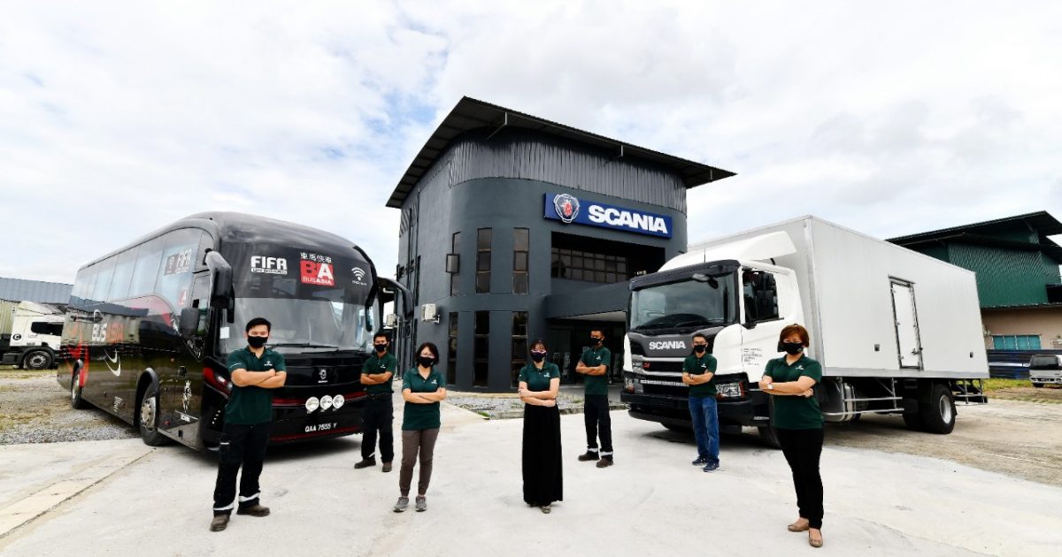 NEW SCANIA MALAYSIA SALES AND SERVICE BRANCH NOW OPEN IN KUCHING