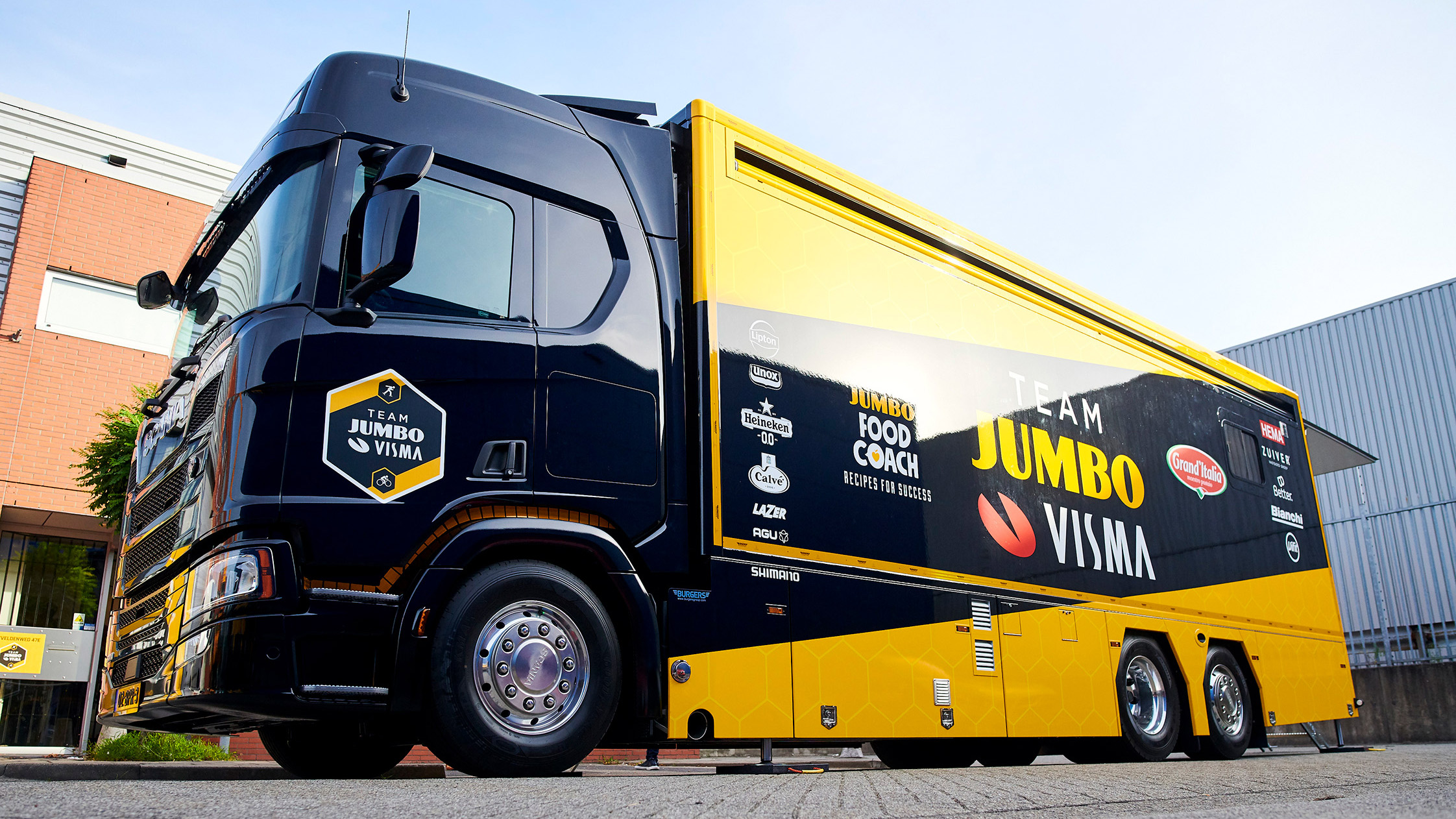 Team Jumbo Visma Et Scania Partenaires De La Plus Haute Performance Scania Luxembourg