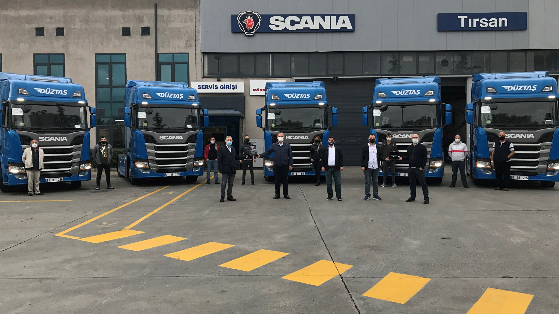 duztas lojistik ozel uretim scania