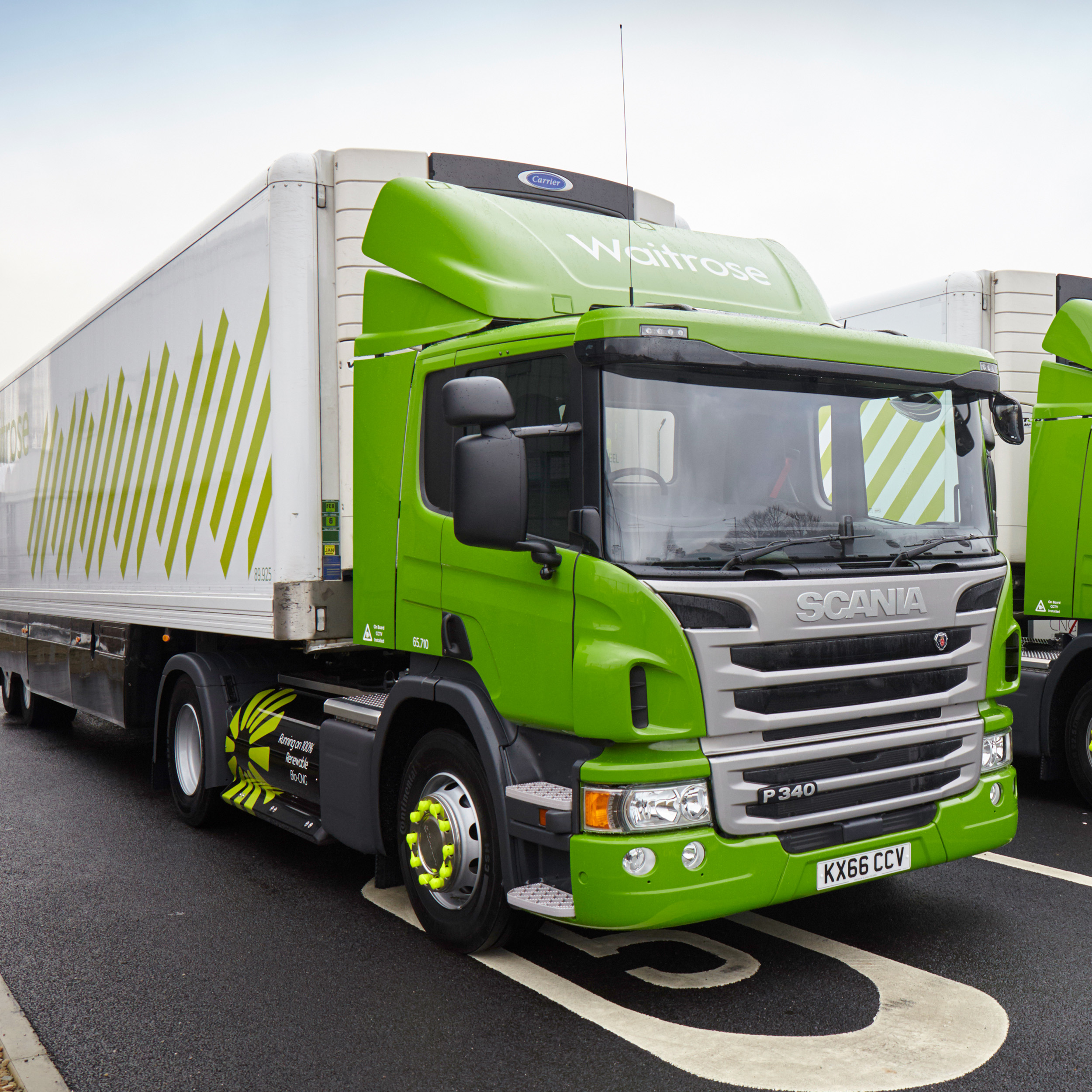 Europe's 1st fleet of Scania CNG-fuelled trucks with 500 ...