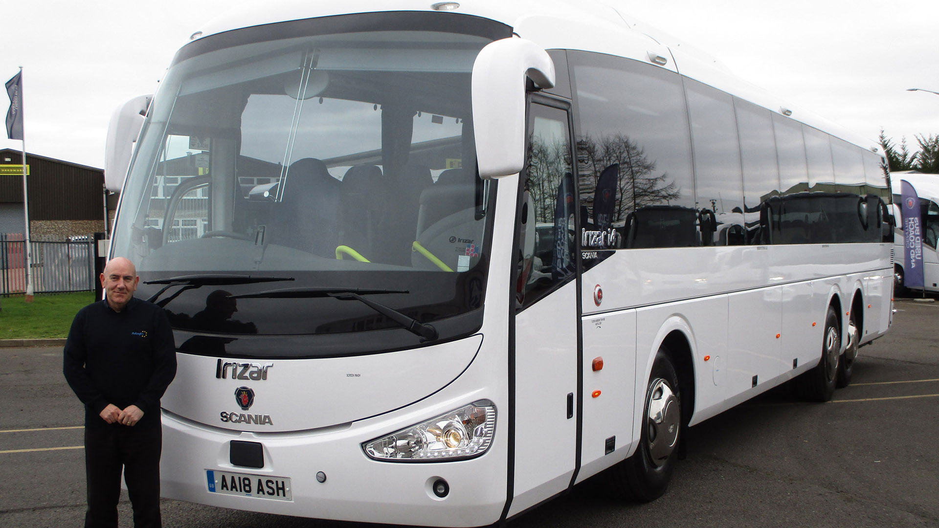 First New Scania For Ashcroft Travel Scania Great Britain Images, Photos, Reviews