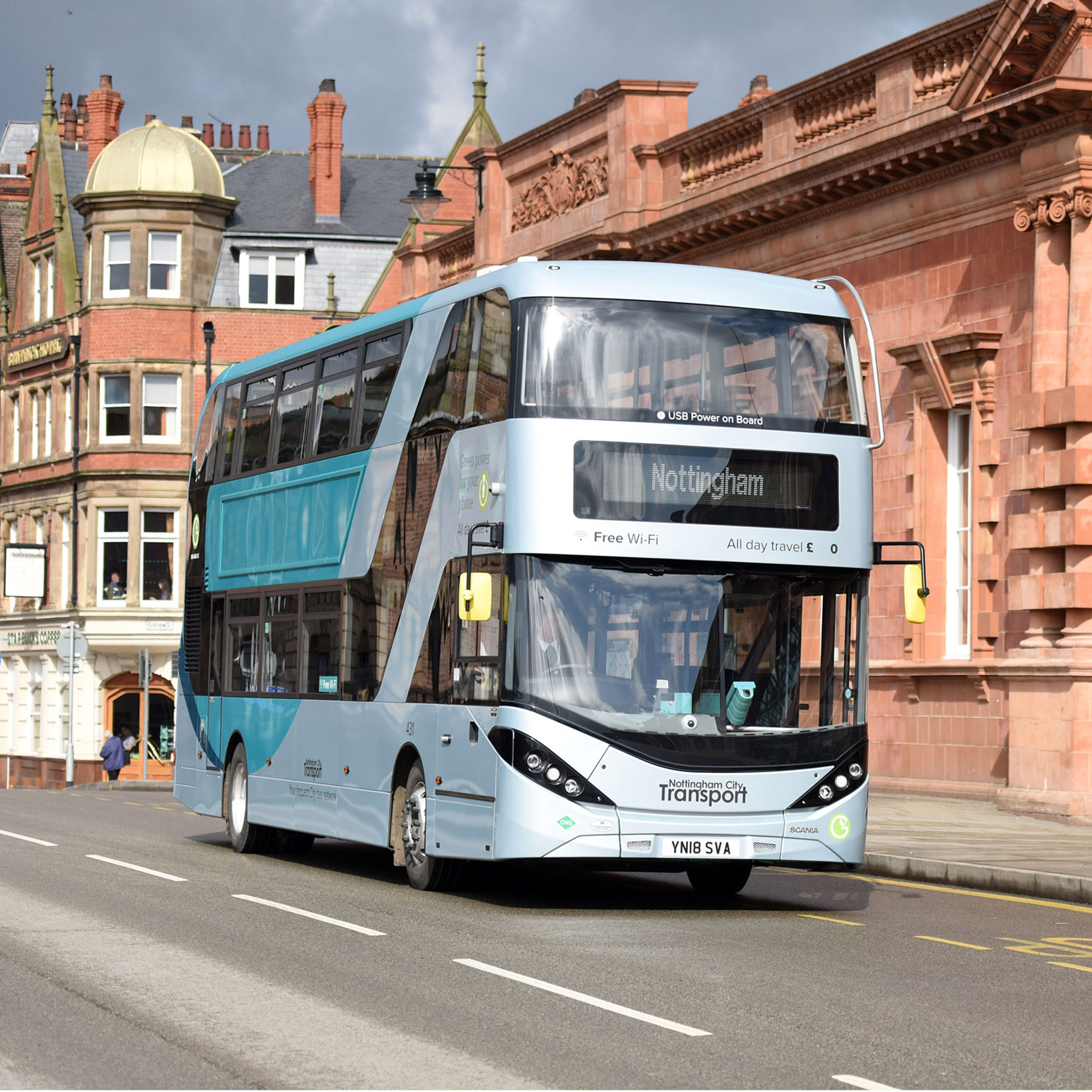 Scania And Adl Complete Delivery To Nottingham City Transport