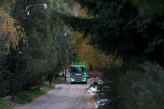 Bariloche probó el GNC para higiene urbana