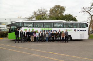 LA SECRETARIA DE TRANSPORTE Y OBRAS PÚBLICAS DE LA CIUDAD VISITÓ SCANIA