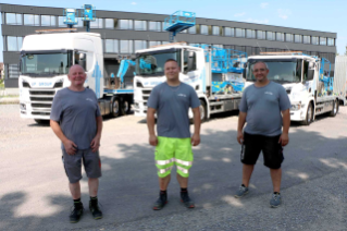 Que des visages rayonnants. De gauche à droite: René Studer (R540), Fabio Wintsch (R450) et Giuseppe Maiolo (P320).