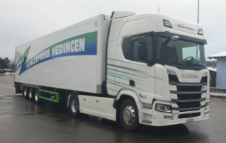 Zingg Transporte AG à Hedingen ne peut que confirmer l'économie de carburant de 8%