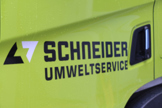 Die Schneider Umweltservice AG setzt wo immer möglich auf Elektromobilität.