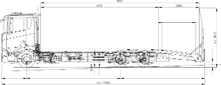 So sieht das neueste Projekt der WS Skyworker AG auf Papier aus. Ein Scania 25P B 6x2*4 NB konzipiert als Baustellen-Taxi.