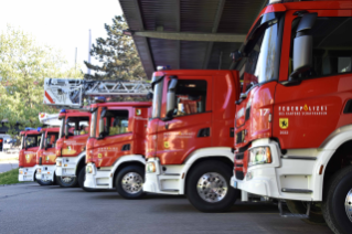 Les véhicules de pompiers Scania sous une autre perspective.