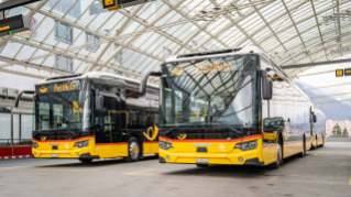 Seit 30. Januar 2023 stehen die neuen Scania Battery Electric Vehicle (BEV) Ci-tywide LF Linienbusse zwischen Chur und Bad Ragaz im Einsatz.