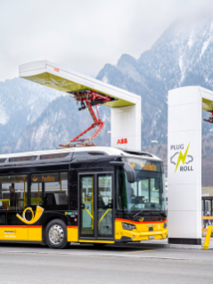 Depuis le 30 janvier 2023, les nouveaux bus de ligne Scania Battery Electric Vehicle (BEV) Ci-tywide LF sont en service entre Coire et Bad Ragaz.