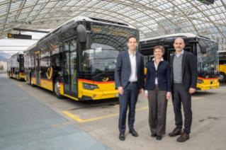 Seit 30. Januar 2023 stehen die neuen Scania Battery Electric Vehicle (BEV) Ci-tywide LF Linienbusse zwischen Chur und Bad Ragaz im Einsatz.