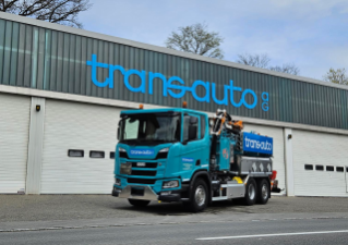 Ein weiterer Scania ergänzt die moderne Fahrzeugflotte der trans-auto ag in Tafers/FR