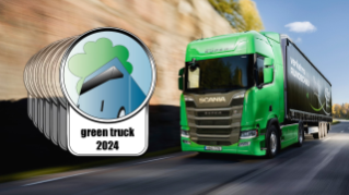 Scania gewinnt den Green Truck Award 2024
