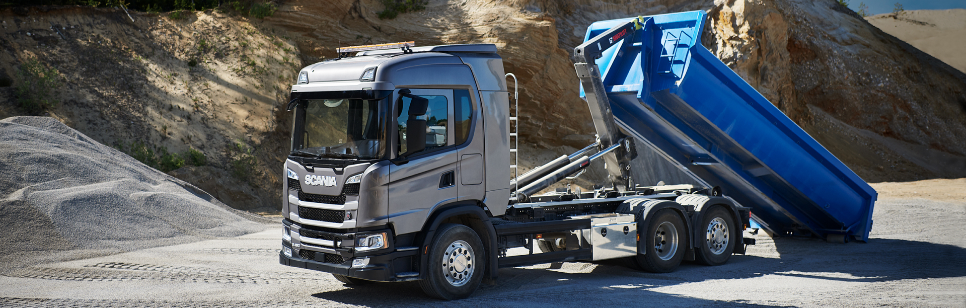 scania hooklift web loop