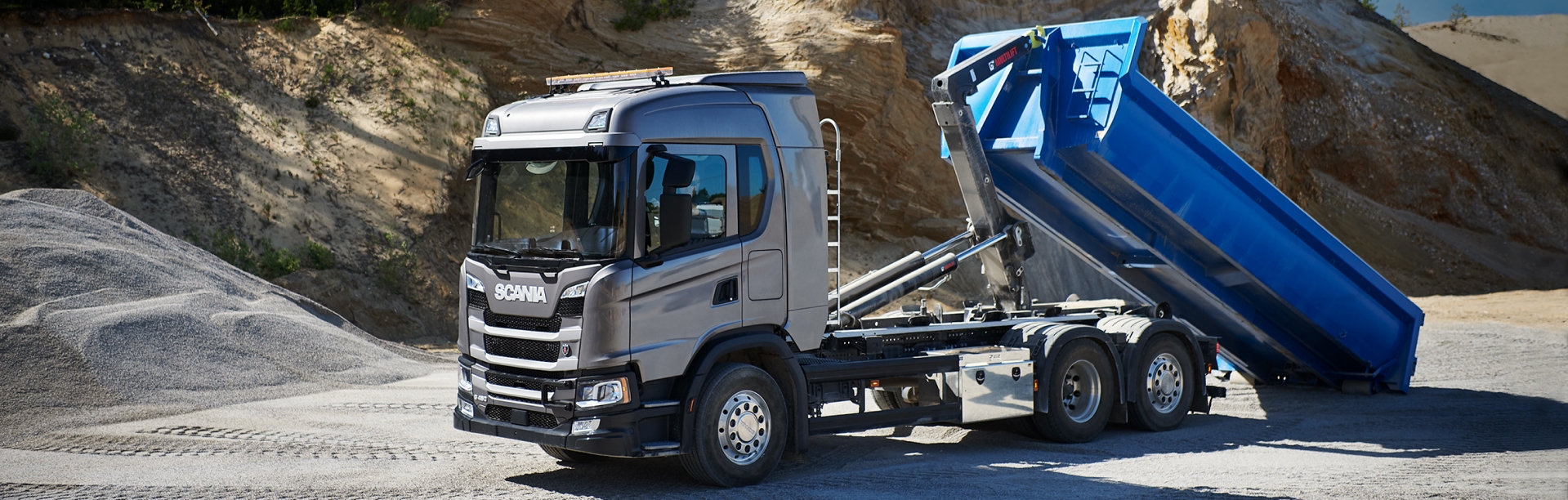 scania hooklift web loop