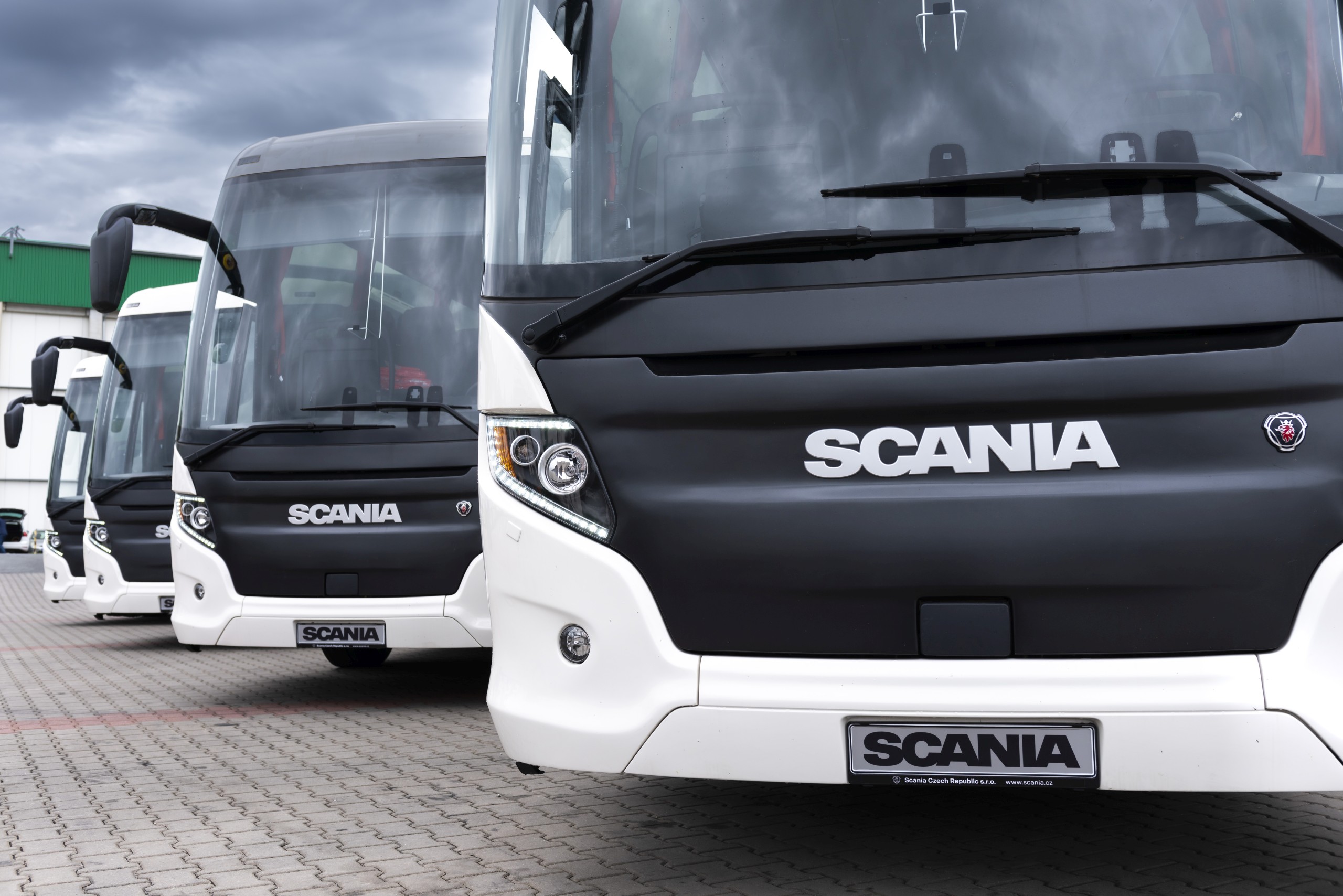 Autobus Scania, ilustrační foto.