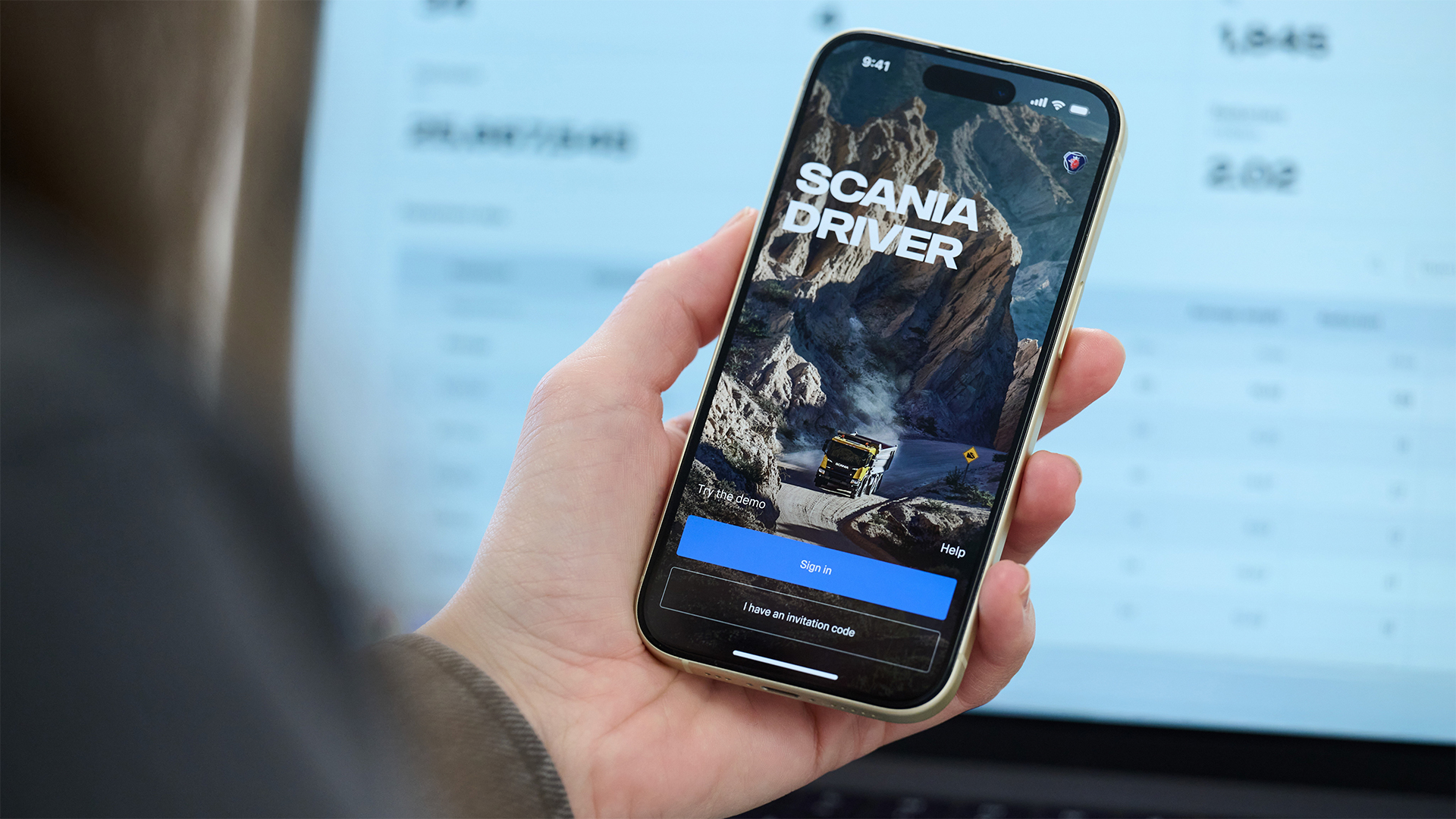 Application Scania Driver