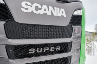 Griglia Scania Super veicolo verde