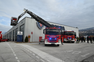 Veicolo antincendio Scania autoscala e autopompa - allestimento Rosenbauer