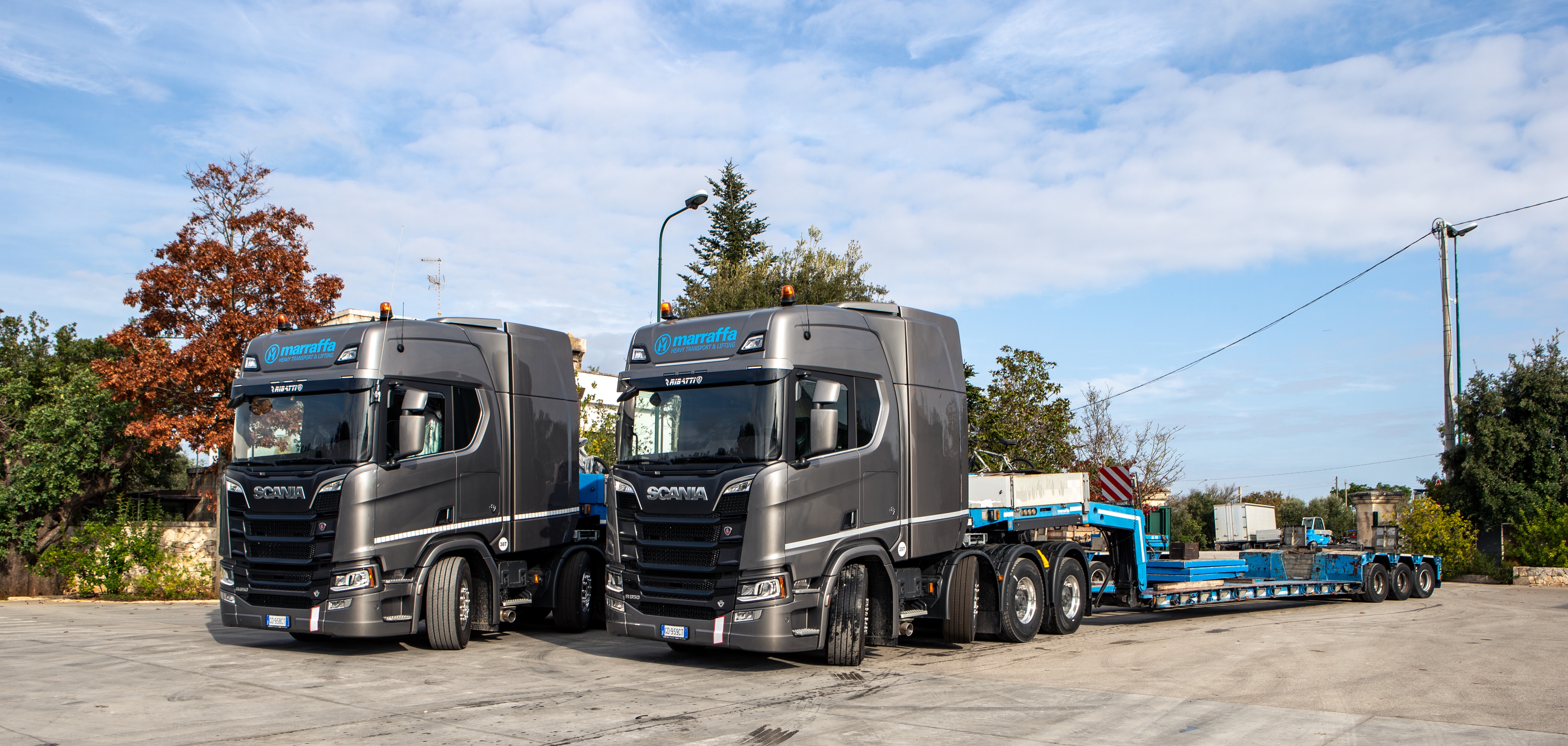 Scania liefert Schwertransporter an Marraffa