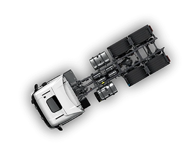 Imagen del nuevo chasis modular Scania