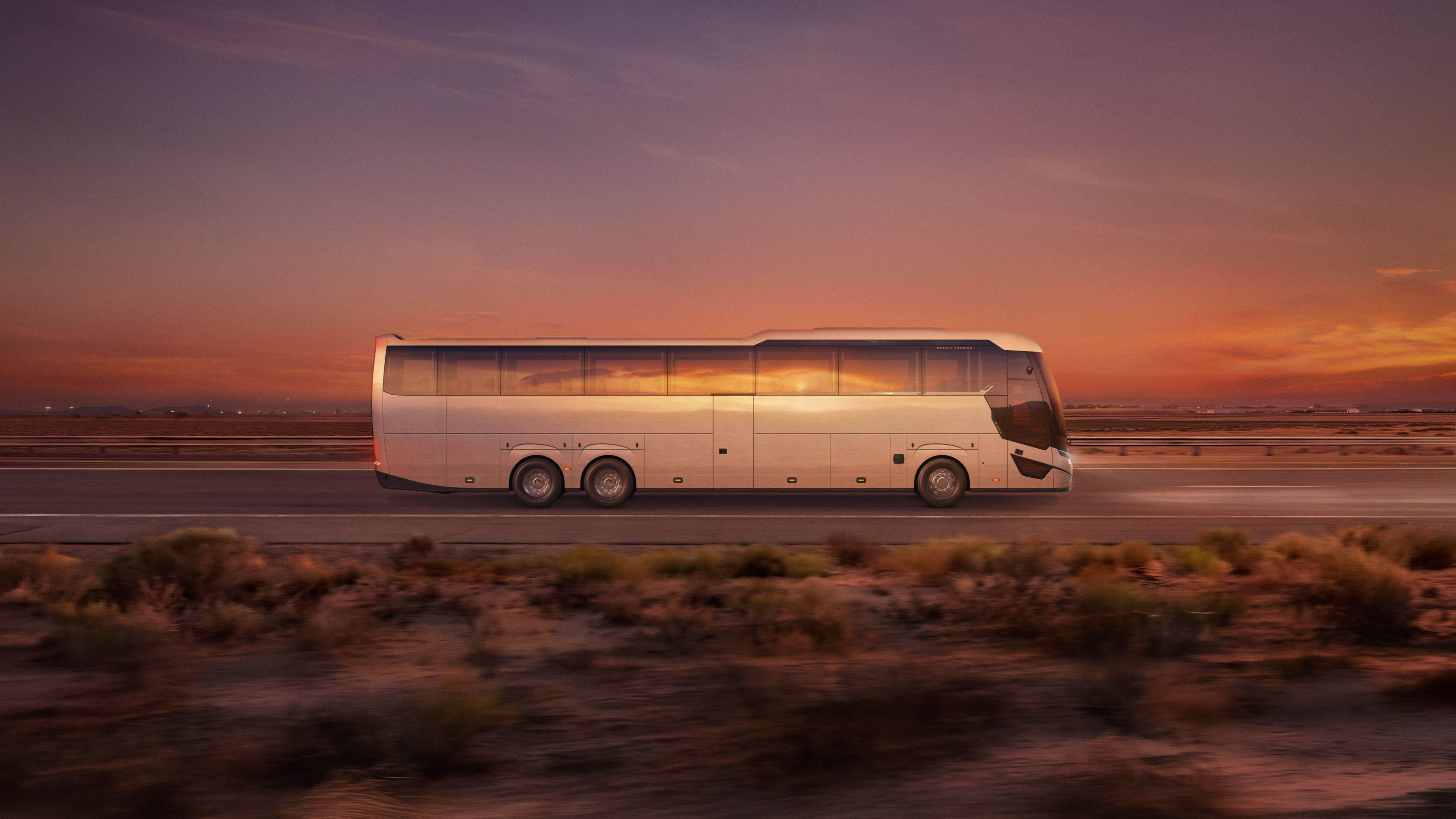Scanija New generation Scania Touring - Built by every road | Scania Group